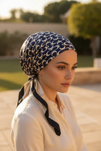 Load image into Gallery viewer, C - Inspired Elegance — 90×90 cm | Satin Square Scarf