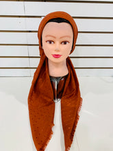 Load image into Gallery viewer, Rust Shimmer Dots Autumn Spice Pretied