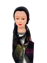 Load image into Gallery viewer, Confetti Cotton Pre-Tied Tichels - Playful Dots Pattern