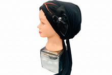 Load image into Gallery viewer, Elegant Long Tail Pre-Tied Tichel with Embellishments