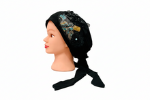 Load image into Gallery viewer, Elegant Long Tail Pre-Tied Tichel with Embellishments