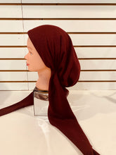 Load image into Gallery viewer, Shimmery Cotton Pre-Tied Tichels - Red Shades | Bestseller