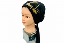 Load image into Gallery viewer, Elegant Long Tail Pre-Tied Tichel with Embellishments