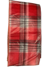 Load image into Gallery viewer, Leatherette Snake Skin Two Toned Scarves - Edgy Elegant Rectangles