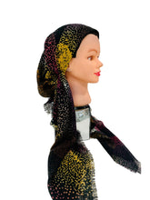 Load image into Gallery viewer, Confetti Cotton Pre-Tied Tichels - Playful Dots Pattern