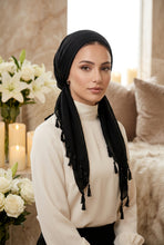 Load image into Gallery viewer, Beaded Fringe Cotton Pretied
