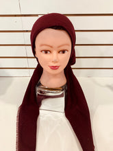 Load image into Gallery viewer, Shimmery Cotton Pre-Tied Tichels - Red Shades | Bestseller