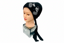 Load image into Gallery viewer, Elegant Long Tail Pre-Tied Tichel with Embellishments