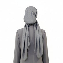 Load image into Gallery viewer, Sophisticated Gray Shimmer Dots Classic Pretied