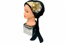 Load image into Gallery viewer, Elegant Long Tail Pre-Tied Tichel with Embellishments