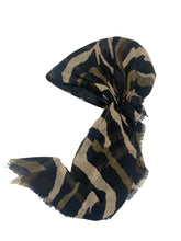 Load image into Gallery viewer, Zebra Print Pre-Tied Tichel