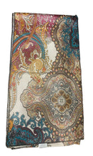 Load image into Gallery viewer, Leatherette Snake Skin Two Toned Scarves - Edgy Elegant Rectangles