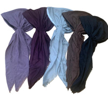 Load image into Gallery viewer, Featherlight Cotton Pre-Tied Tichels — Hidden Velvet Grip