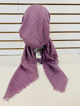 Load image into Gallery viewer, Lavender Shimmer Dots Serenity Pretied