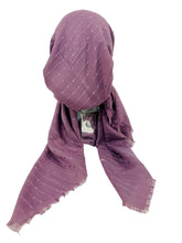 Load image into Gallery viewer, Lavender Shimmer Dots Serenity Pretied