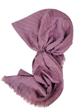 Load image into Gallery viewer, Lavender Shimmer Dots Serenity Pretied