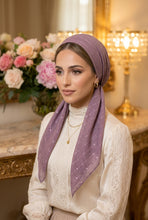 Load image into Gallery viewer, Lavender Lumière Cotton Pretied