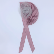 Load image into Gallery viewer, Luxurious Premium Silk Pre-Tied Tichel - Designer Wedding & Party Head Covering