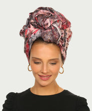 Load image into Gallery viewer, Golden Bloom Elegance Scarf
