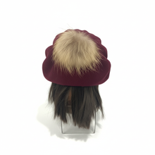 Load image into Gallery viewer, Luxury Cashmere Winter Berets with Pompoms