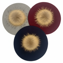 Load image into Gallery viewer, Luxury Cashmere Winter Berets with Pompoms