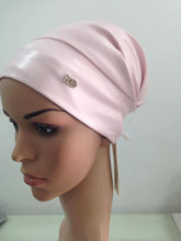Load image into Gallery viewer, Kali Leatherette Slip-On Headscarf - Modern Elegance by Rinati Lakel