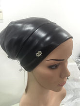 Load image into Gallery viewer, Kali Leatherette Slip-On Headscarf - Modern Elegance by Rinati Lakel