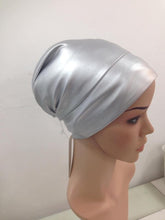 Load image into Gallery viewer, Kali Leatherette Slip-On Headscarf - Modern Elegance by Rinati Lakel