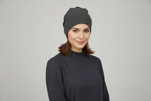 Load image into Gallery viewer, Cotton Ribbed Beanie - Soft Slouchy Head Covering for All-Day Comfort