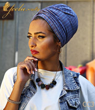 Load image into Gallery viewer, Two Piece Yeela Slip-on Turbans