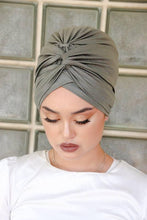Load image into Gallery viewer, Two Piece Yeela Slip-on Turbans