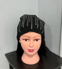 Load image into Gallery viewer, Cotton Silver Sequin Beanies