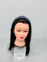 Load image into Gallery viewer, Metallic Dots Top Knot Headband