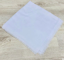 Load image into Gallery viewer, Turkish Textured Solid Squares - Cotton Whites!