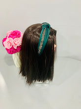 Load image into Gallery viewer, Luxury Rhinestone Top Knot Headband