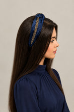 Load image into Gallery viewer, Luxury Rhinestone Top Knot Headband