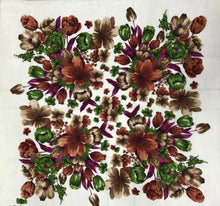 Load image into Gallery viewer, Floral Elegance Cotton Squares
