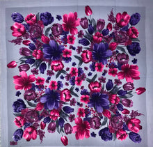 Load image into Gallery viewer, Floral Elegance Cotton Squares