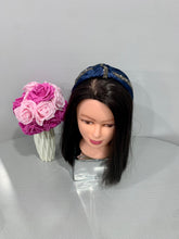 Load image into Gallery viewer, Luxury Rhinestone Top Knot Headband