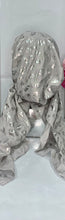 Load image into Gallery viewer, Silver Metallic LEOPARD Print Pretieds