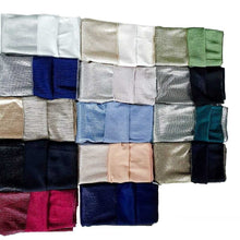 Load image into Gallery viewer, Two Toned Party Scarves - Long Rectangles