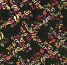 Load image into Gallery viewer, Gorgeous Leaves Squares - Cotton Nature Print