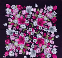 Load image into Gallery viewer, Floral Elegance Cotton Squares