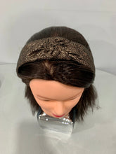 Load image into Gallery viewer, Metallic Dots Top Knot Headband