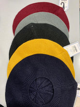 Load image into Gallery viewer, Textured Cotton Berets - One Size Fits Most