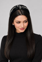 Load image into Gallery viewer, Luxury Rhinestone Top Knot Headband