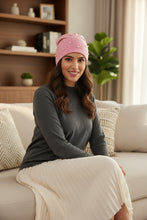 Load image into Gallery viewer, Pearl Beanie with Diamond Accents - Elegant Head Covering