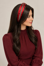 Load image into Gallery viewer, Luxury Rhinestone Top Knot Headband