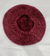 Load image into Gallery viewer, Chenille Berets/Snoods