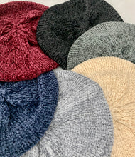 Load image into Gallery viewer, Chenille Berets/Snoods